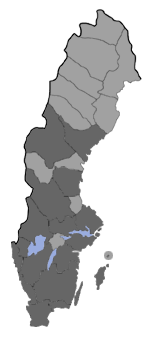 Distribution map - Acherontia atropos