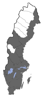 Distribution map - Acleris holmiana