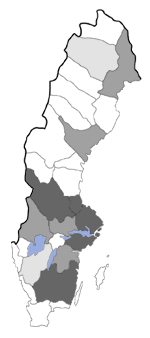 Distribution map - Acleris obtusana