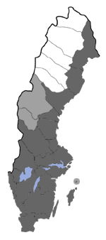 Distribution map - Acronicta psi