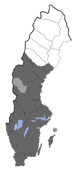 Distribution map - Actinotia polyodon