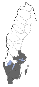 Distribution map - Adaina microdactyla