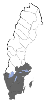 Distribution map - Agapeta zoegana