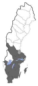 Distribution map - Anarsia innoxiella