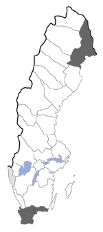 Distribution map - Ancylis paludana