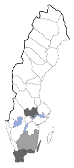 Distribution map - Ancylis selenana