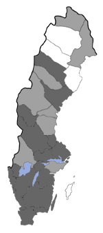 Distribution map - Aphelia unitana