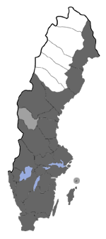Distribution map - Aphomia sociella