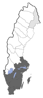 Distribution map - Araschnia levana