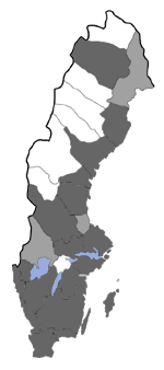 Distribution map - Argynnis niobe