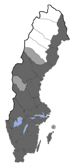 Distribution map - Argyresthia goedartella