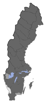 Distribution map - Aricia eumedon