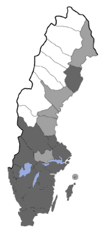 Distribution map - Batrachedra pinicolella