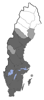Distribution map - Caradrina clavipalpis