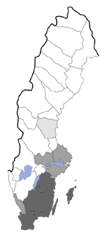 Distribution map - Catarhoe rubidata