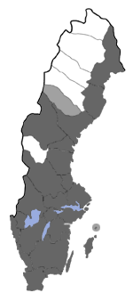 Distribution map - Charanyca ferruginea