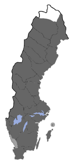 Distribution map - Chersotis cuprea
