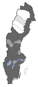 Distribution map - Chionodes luctuellus