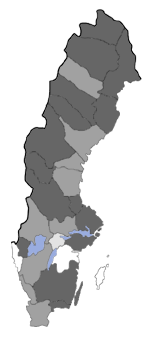 Distribution map - Chionodes lugubrellus