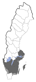 Distribution map - Chloantha hyperici