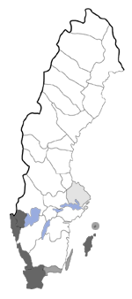 Distribution map - Clepsis pallidana