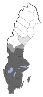 Distribution map - Cochylis flaviciliana