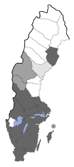 Distribution map - Coleophora alcyonipennella