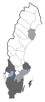 Distribution map - Coleophora anatipennella