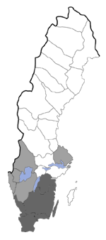 Distribution map - Coleophora currucipennella