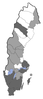 Distribution map - Coleophora orbitella