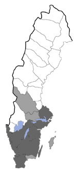Distribution map - Coleophora peribenanderi