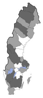 Distribution map - Coleophora plumbella