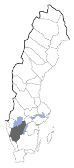 Distribution map - Coleophora sylvaticella