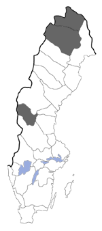 Distribution map - Coleophora unigenella