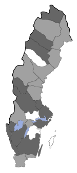 Distribution map - Coleophora vacciniella