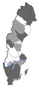 Distribution map - Coleophora virgaureae