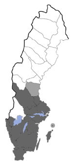 Distribution map - Conistra rubiginosa