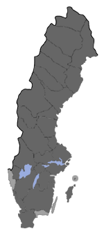Distribution map - Coranarta cordigera