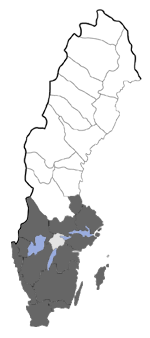 Distribution map - Crassa unitella