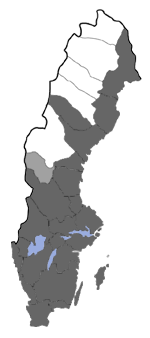 Distribution map - Cybosia mesomella