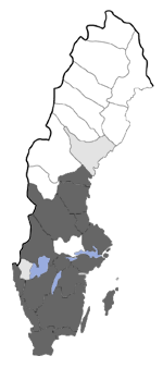 Distribution map - Depressaria emeritella