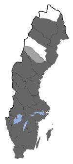 Distribution map - Diachrysia stenochrysis