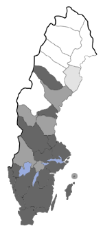Distribution map - Diarsia florida