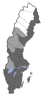 Distribution map - Dichrorampha alpinana