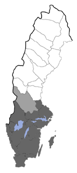 Distribution map - Diurnea fagella
