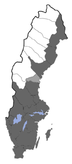 Distribution map - Donacaula mucronella