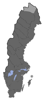 Distribution map - Drepana falcataria