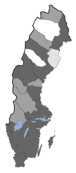 Distribution map - Elachista apicipunctella