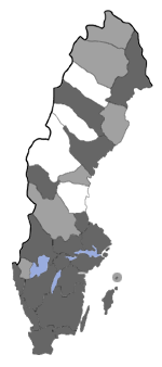 Distribution map - Elachista freyerella