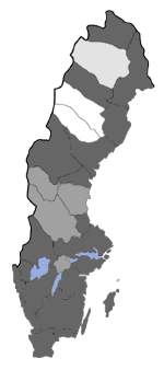 Distribution map - Elachista subalbidella
